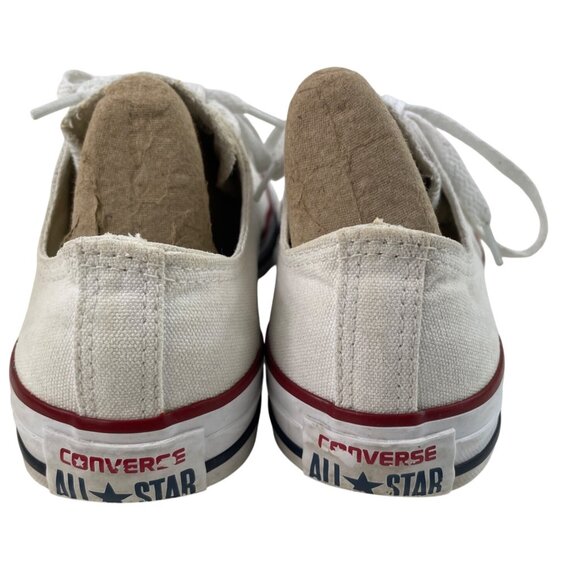 Converse Chuck Taylor All Star White Low Top Shoe M7652 Unisex Men 5 Womens 7 - Picture 7 of 11
